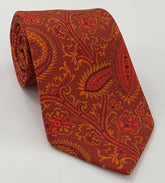 Macclesfield Modern Madder Printed Silk Tie MMPT-11